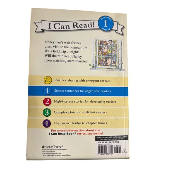 Fancy Nancy Sees Stars Paperback Book Beginner Level 1 Book By Jane OConnor - Picture 2 of 3